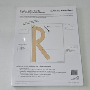 Learning Without Tears Capital Letter Cards NEW SEALED